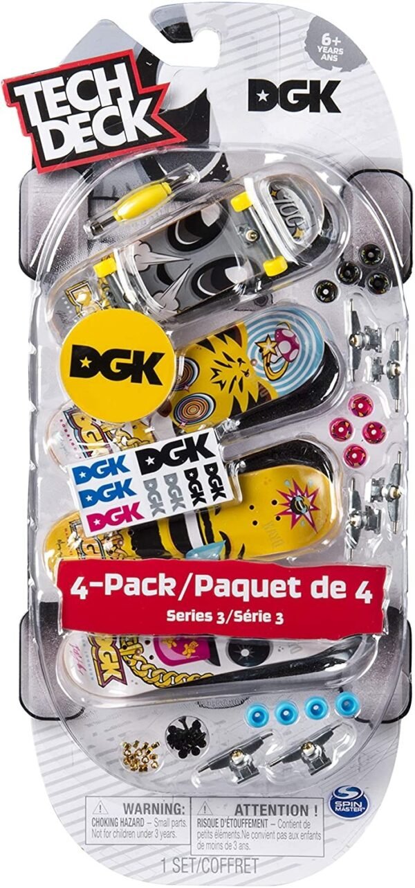 TECH DECK PACK DA 4 SKATE
