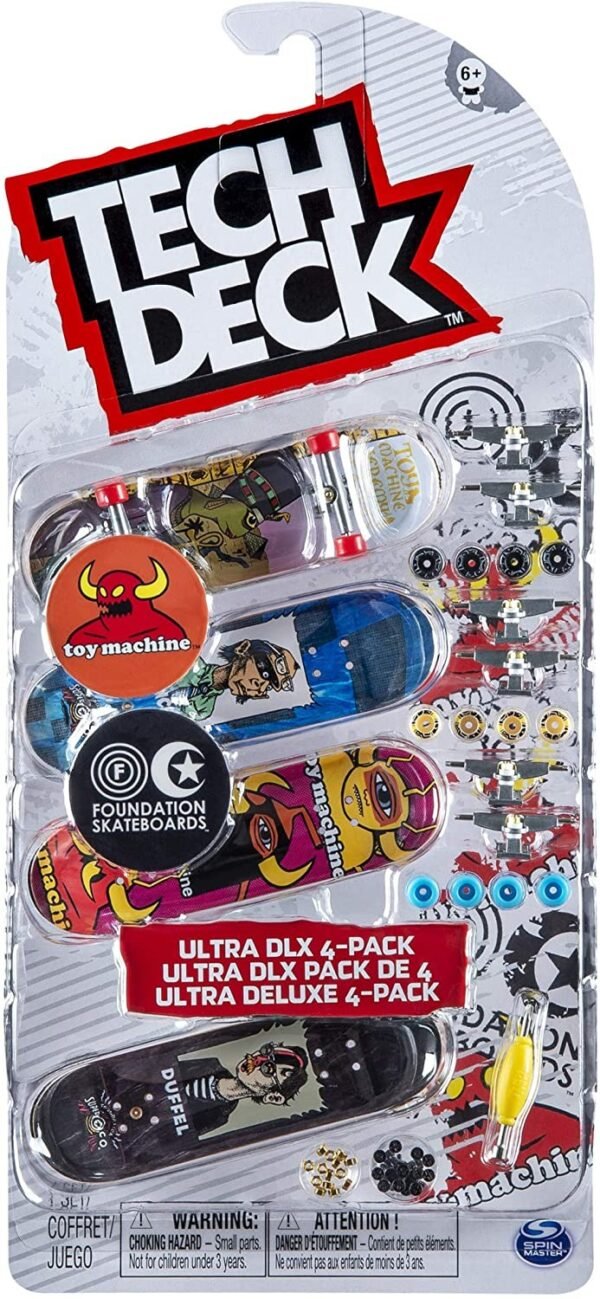 TECH DECK PACK DA 4 SKATE