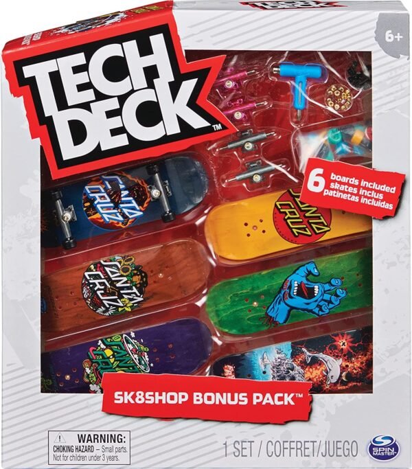 TECH DECK PACK DELUXE DA 6 SKATE
