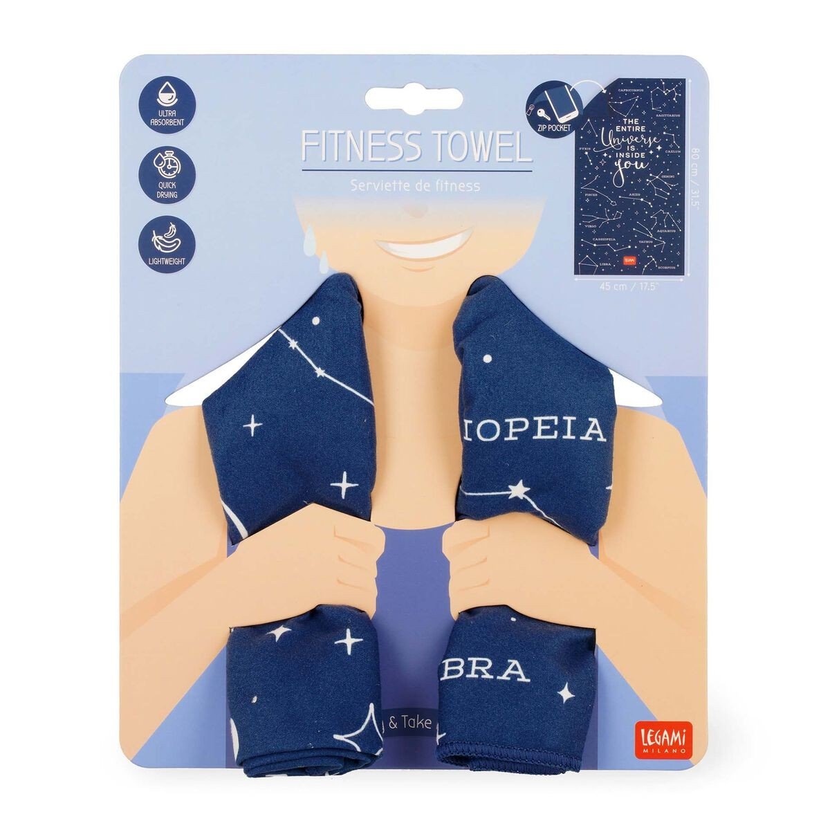 TELO FITNESS - FITNESS
TOWEL - STARS - immagine 4