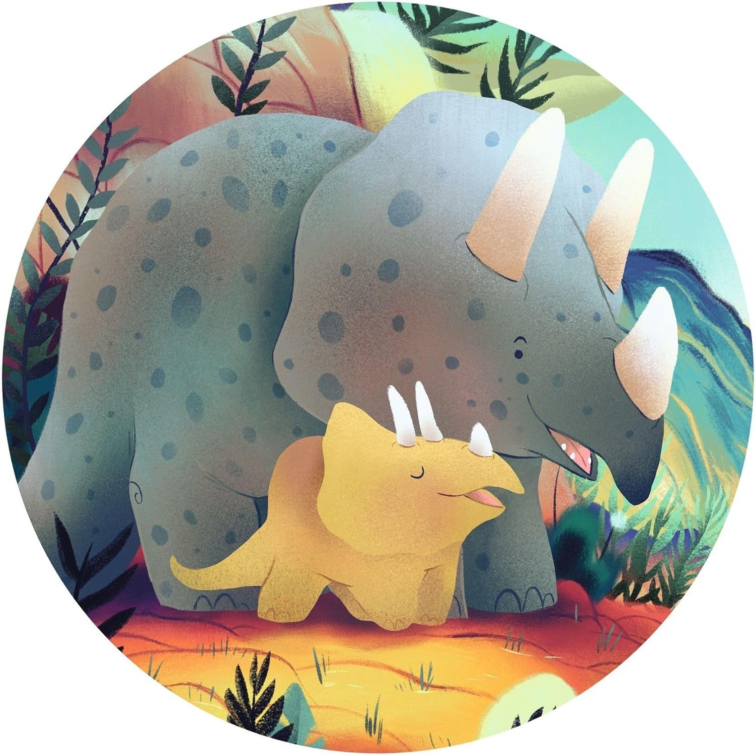 SILHOUETTE PUZZLE - Teo the dino - 24 pcs - immagine 3