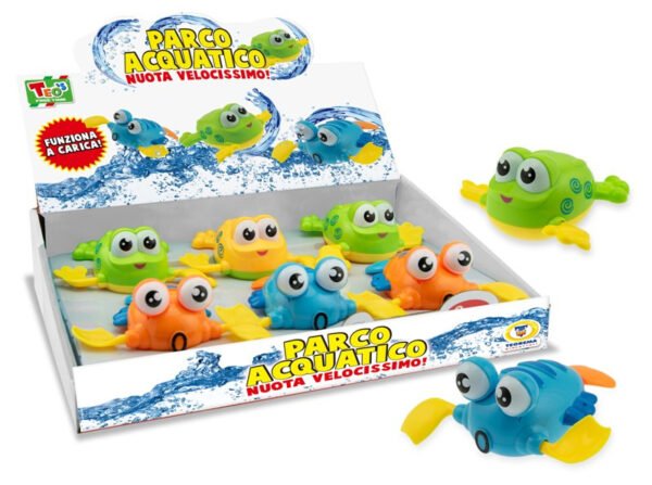 TEO'S - ANIMALI MARINI A MOLLA 2MDL 4 COL