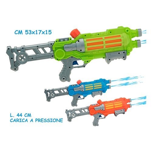 TEO'S - PISTOLA AD ACQUA SUPERGETTO 50CM 3 COL.