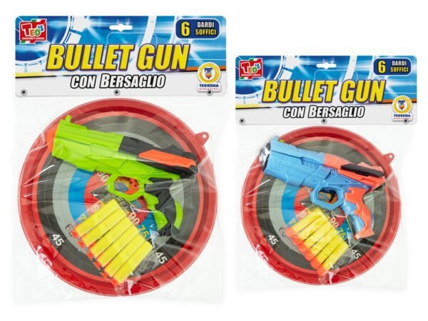 TEO'S - PISTOLA CON DARDI E BERSAGLIO