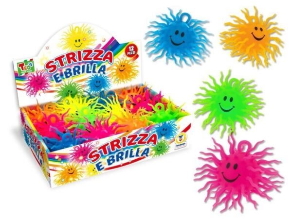 TEO'S - STRIZZA E BRILLA PALLA CON LUCE 5 COL. ASS