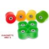 TEOSPORT - RUOTE PVC SKATEBOARD 4PZ ABEC-5