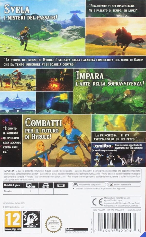 The Legend of Zelda Breath of the Wild (Switch)