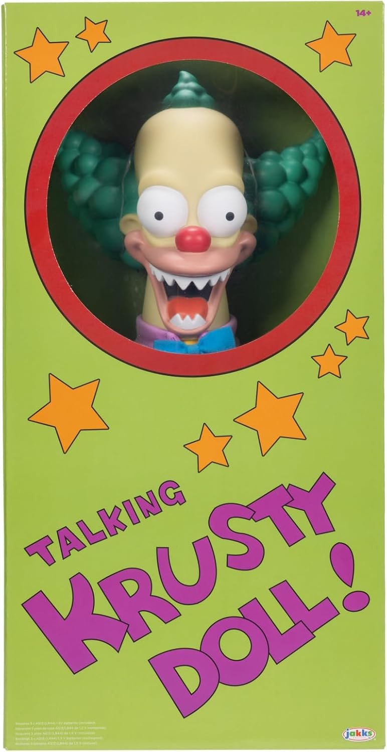 THE SIMPSONS FEAT PLSH KRUSTY SPEAKS ENGLISH PHRASES