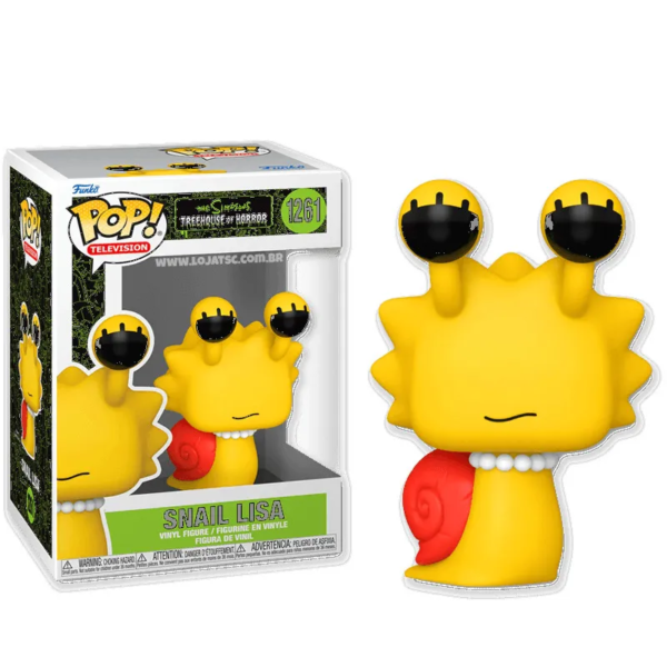 THE SIMPSONS: TREEHOUSE OF HORROR - POP
FUNKO VINYL FIGURE 1261 SNAIL LISA 9CM