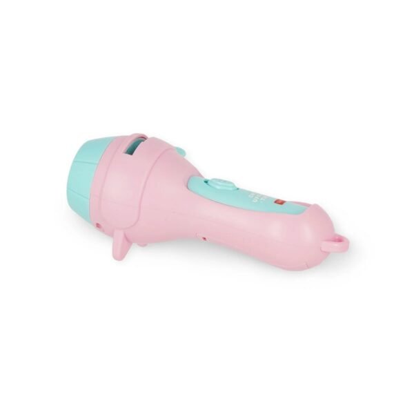 Torcia proietta storie - projector torch - pink