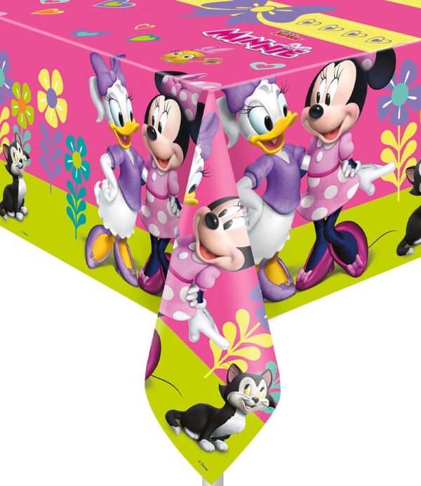 Tovaglia plastica 120x180cm Minnie