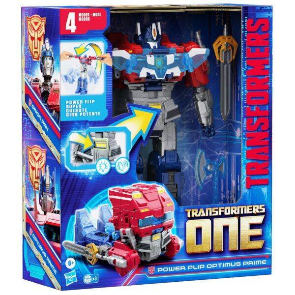 Tra mv8 power flip optimus prime