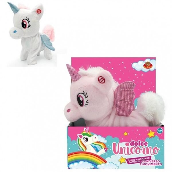 UNICORNO 2 COL.ASS CAMMINA LUCI SUONI OBOX L23XH27
