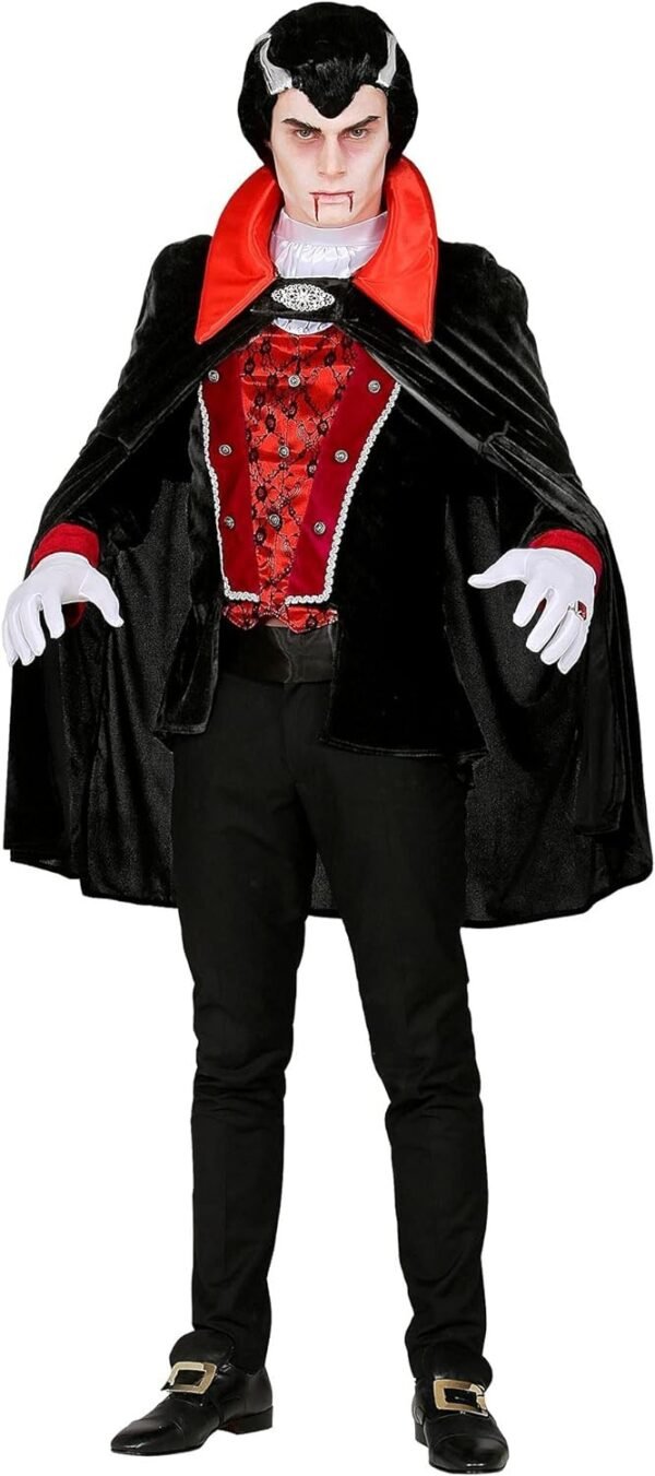 "VAMPIRO VITTORIANO" (giacca con gilet, jabot, mantello)