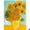 Van gogh: vaso di girasoli - 1000p