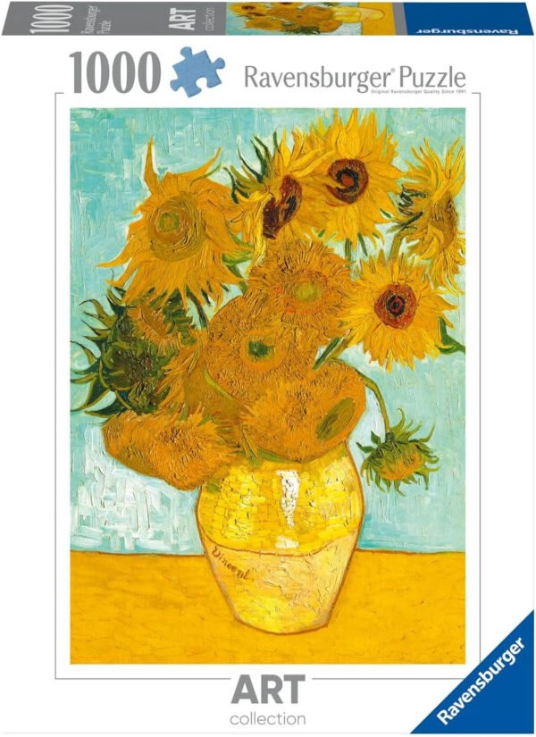 Van gogh: vaso di girasoli - 1000p