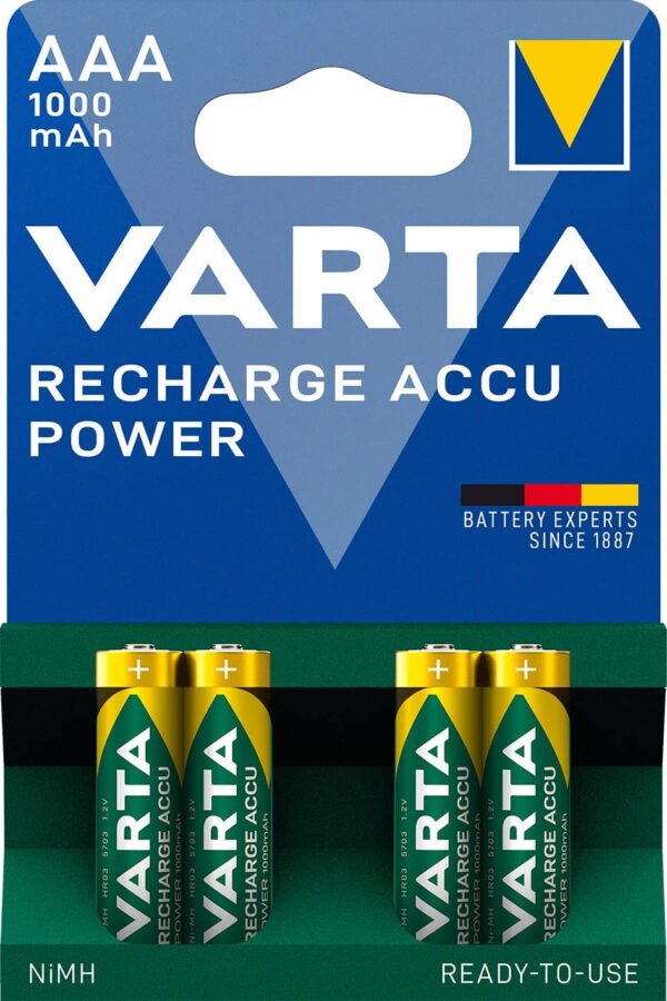VARTA M/STILO/AAA RICICARICABILE 1000 mAh
BL4