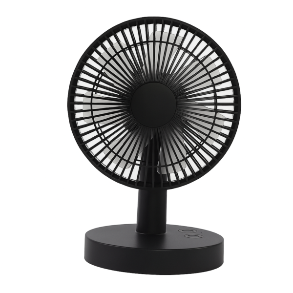 Ventilatore da tavolo nero