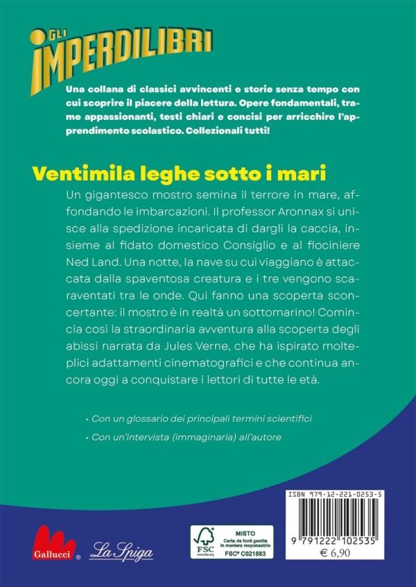 VENTIMILA LEGHE SOTTO I MARI - JULES VERNE