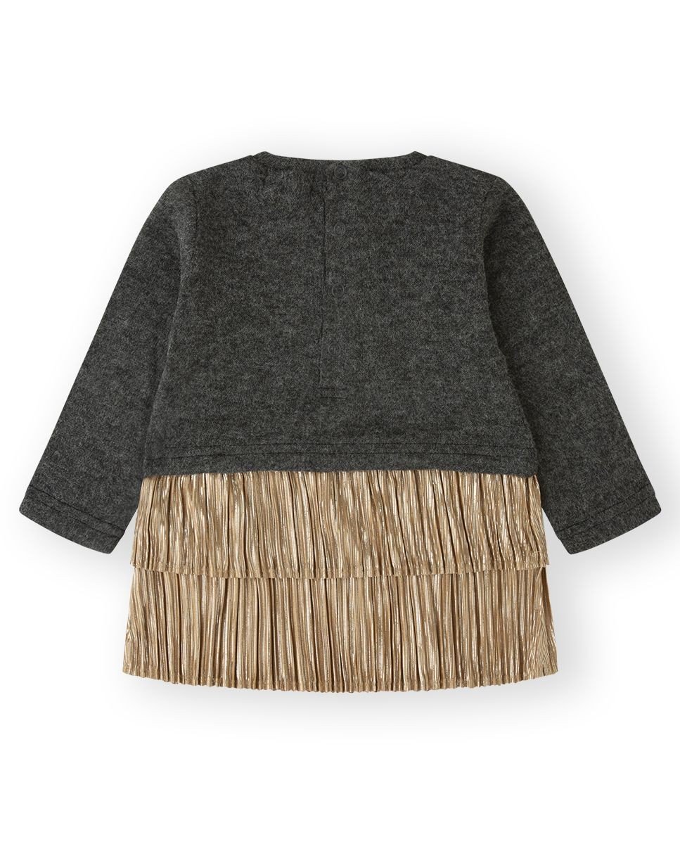 VESTIDO BBCHIC - GRIS OSCUR - 18M - 1 - immagine 4