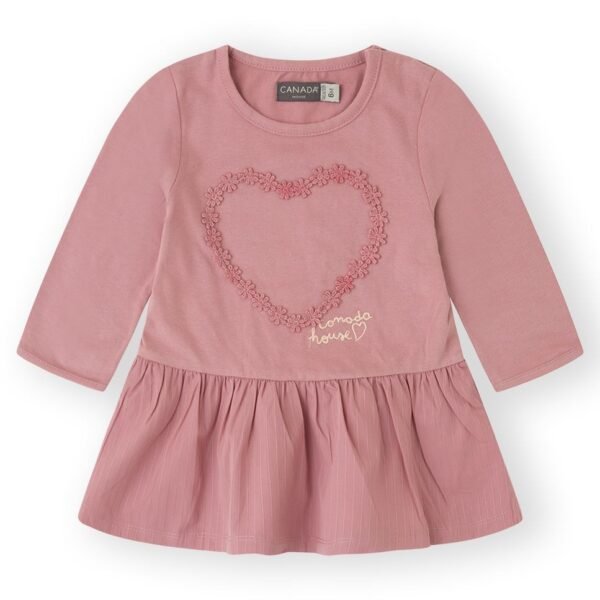 VESTIDO BBLOVELY   - ROSA -   36M - 1