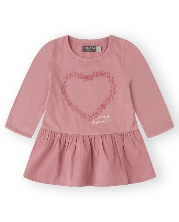 VESTIDO BBLOVELY   - ROSA -   36M - 1