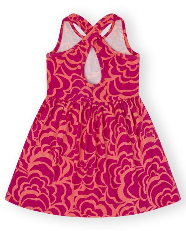 VESTIDO WAVES - FUCSIA -   10Y - 1