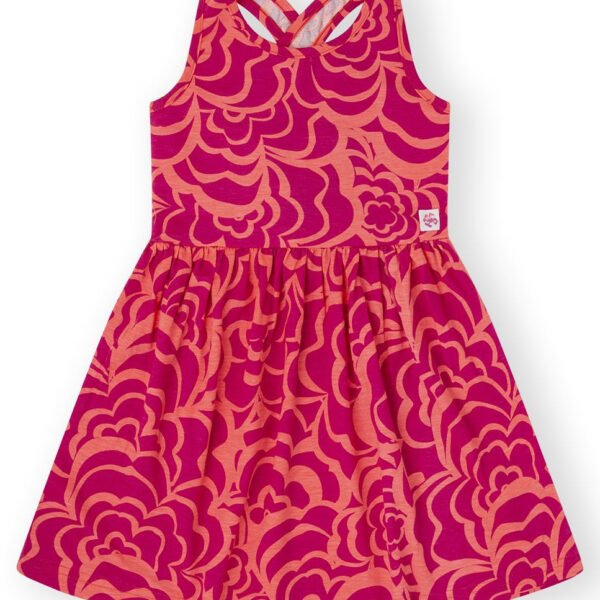 VESTIDO WAVES - FUCSIA -   10Y - 1