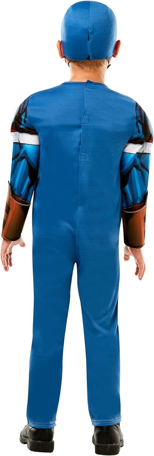 VESTITO CAPITAN AMERICA LUSSO PER BAMBIN