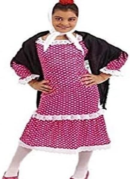 VESTITO MADRILENA LUSSO PER BAMBINI