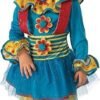 VESTITO PAGLIACCIO A POIS PER BAMBINI