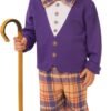 VESTITO PICCOLO VECCHIETTO PER BAMBINI