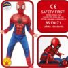 VESTITO SPIDERMAN LUSSO PER BAMBINI