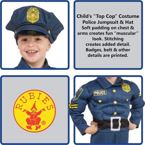 VESTITO SUPER POLIZIOTTO PER BAMBINI
