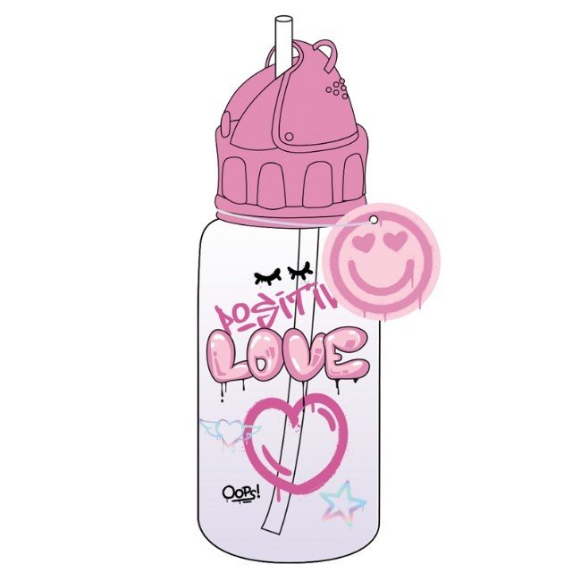 WATER BOTTLE 414 ML LOVE TRI-COASTAL BTS KIDS