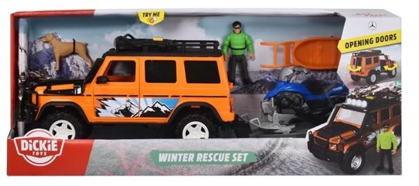 Winter Rescue Set cm. 38 + pers e access