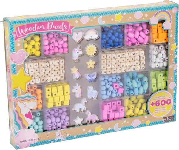 WOODEN BEAD BIG BOX