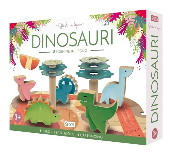 WOODEN TOYS - DINOSAURI