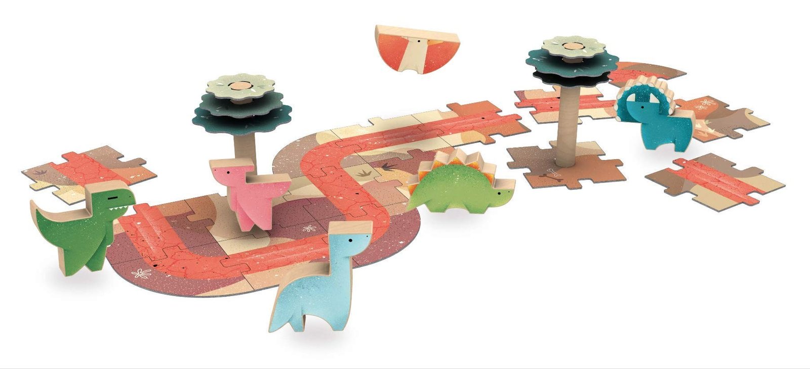 WOODEN TOYS - DINOSAURI