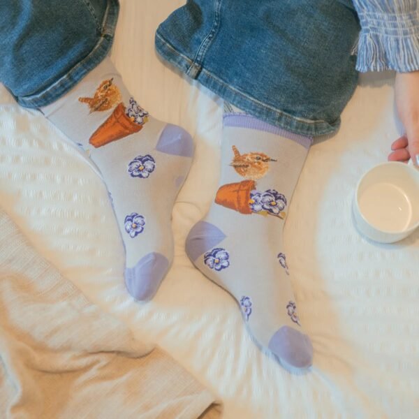 Wren Sock - Pottering About