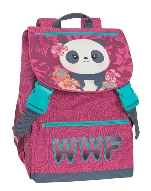 ZAINO ESTENSIBILE STD WWF ILLUSTRATO PANDA
