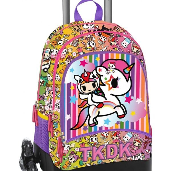 ZAINO ORG. CON TROLLEY STACCABILE  NEW TOKIDOKI