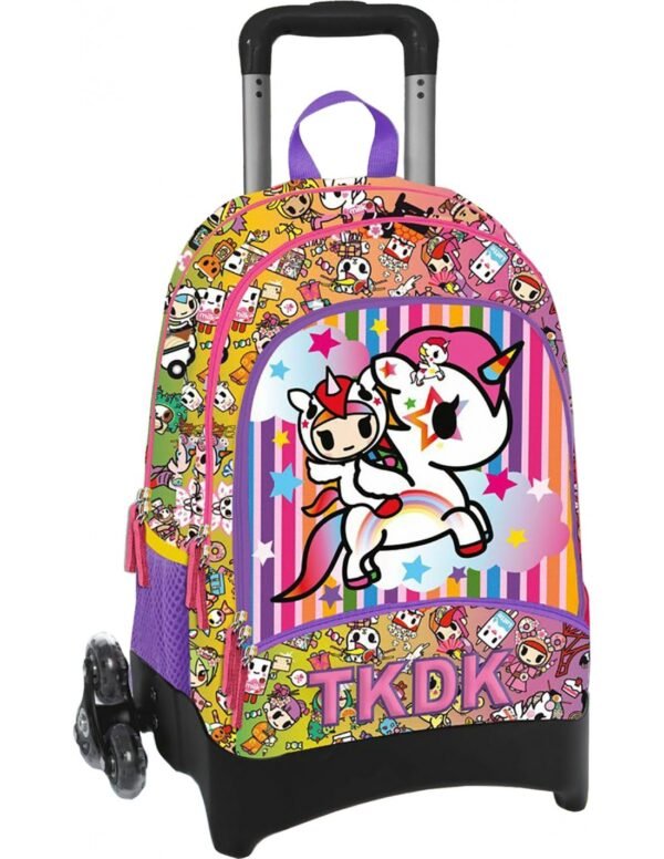 ZAINO ORG. CON TROLLEY STACCABILE  NEW TOKIDOKI