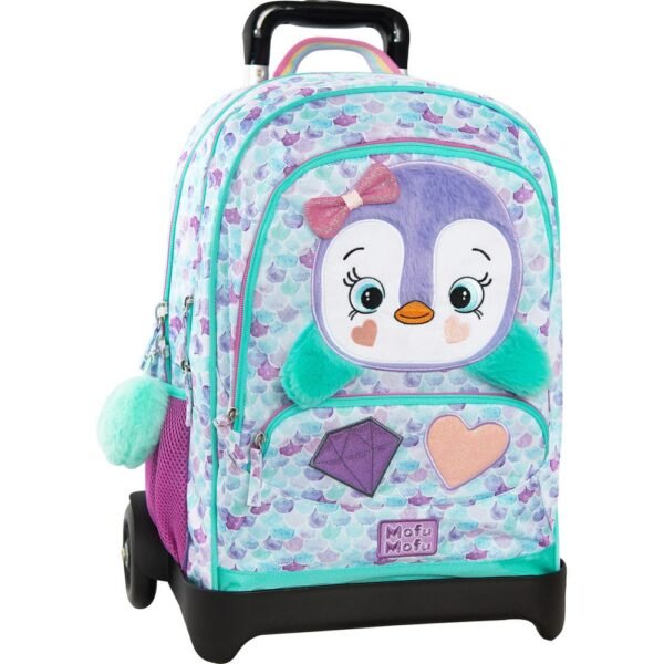ZAINO ORG.TROLLEY STACC.PINGUINO MOFUMOFU