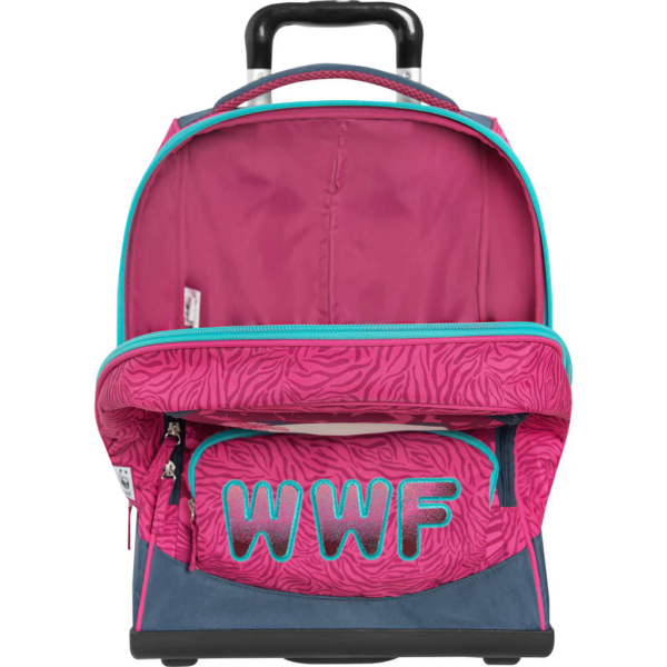 ZAINO ORG.TROLLEY STACC.WWF ILLUSTRATO PANDA