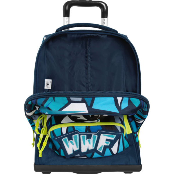 ZAINO ORG.TROLLEY STACC.WWF ILLUSTRATO PROCIONE