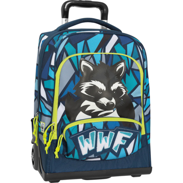 ZAINO ORG.TROLLEY STACC.WWF ILLUSTRATO PROCIONE