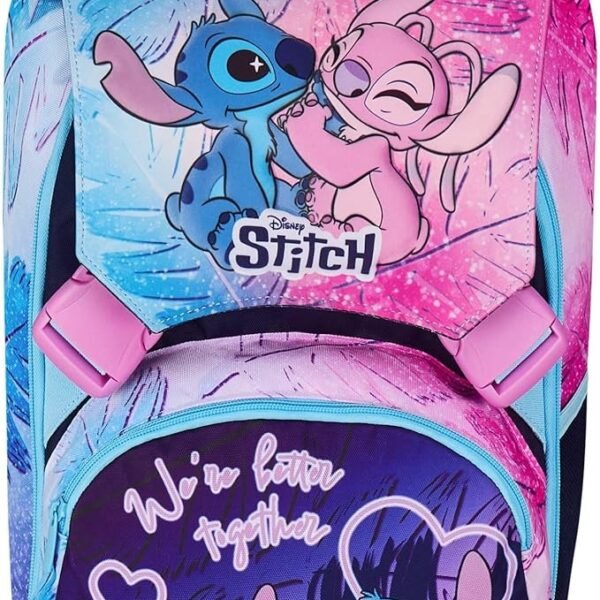 ZAINO SDOPP.BIG LILO & STITCH CUTE AND FLUFFY