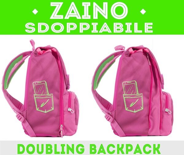 Zaino SEVEN Sdoppiabile COLORFUL GIRL - COLORI ASSORTITI