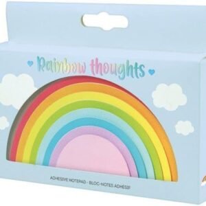 RAINBOW THOUGHTS - BLOC-NOTES ADESIVO -  RAINBOW